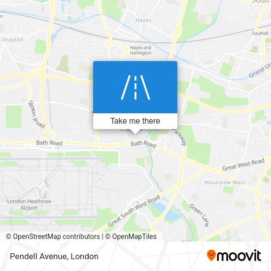 Pendell Avenue map