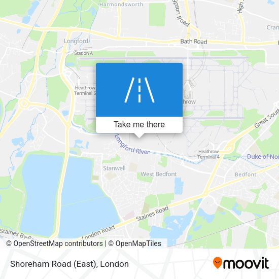 Shoreham Road (East) map