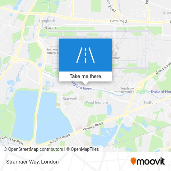 Stranraer Way map