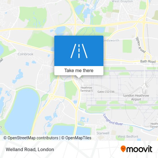 Welland Road map
