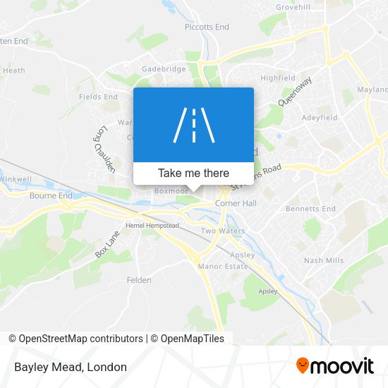 Bayley Mead map