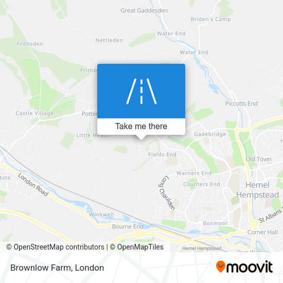 Brownlow Farm map