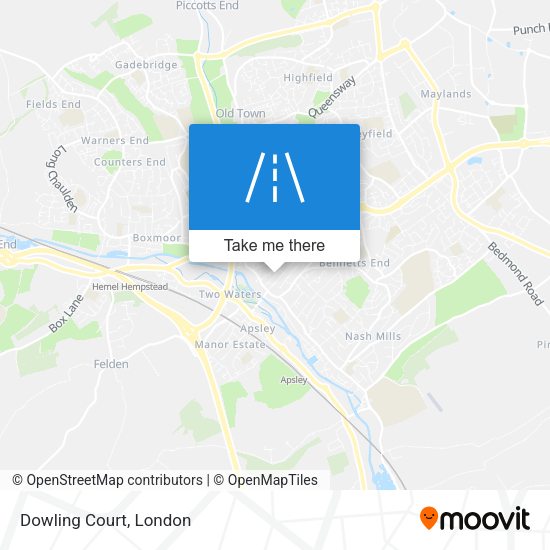 Dowling Court map