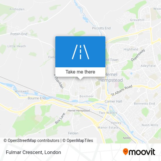Fulmar Crescent map