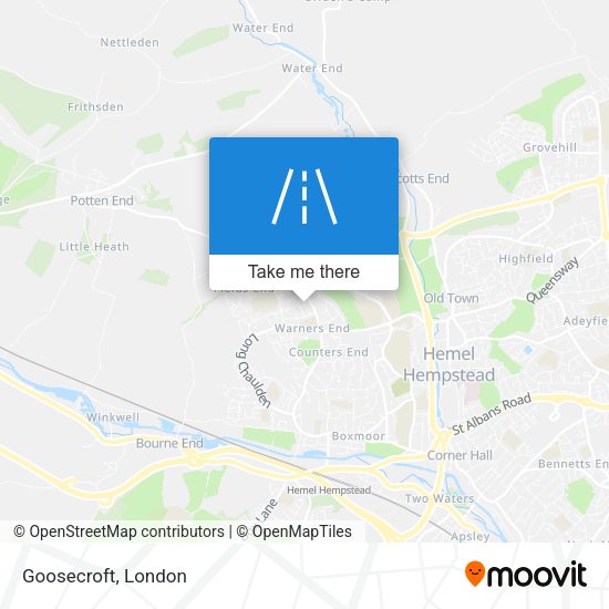 Goosecroft map