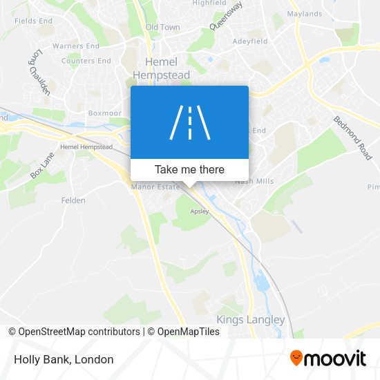 Holly Bank map