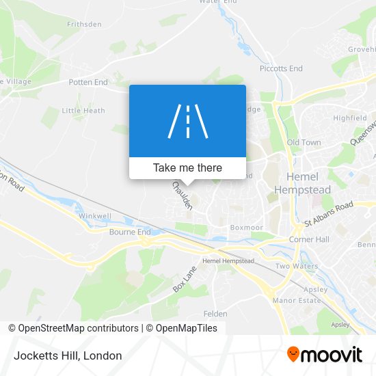 Jocketts Hill map