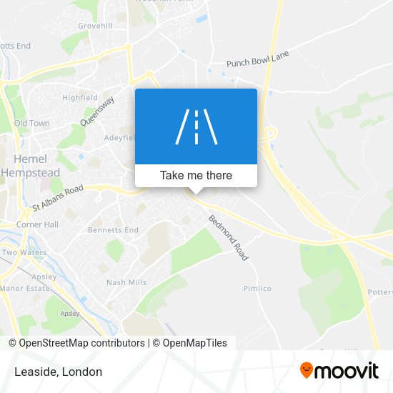 Leaside map