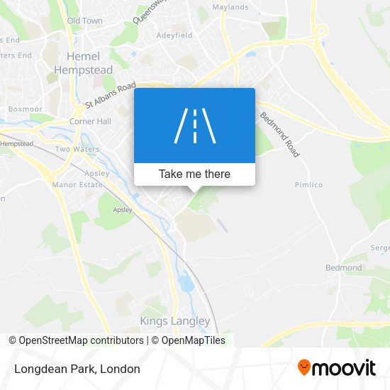 Longdean Park map