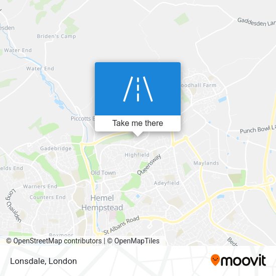 Lonsdale map