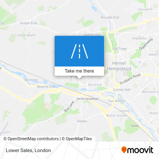 Lower Sales map