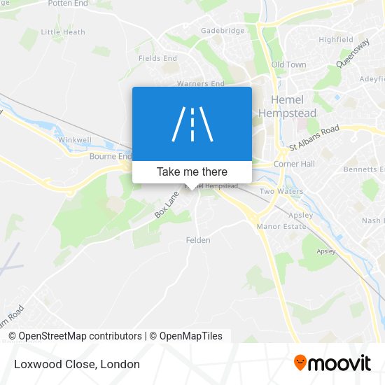 Loxwood Close map