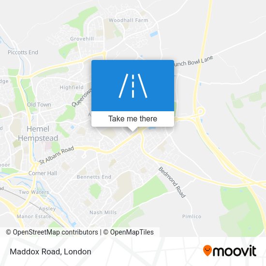 Maddox Road map