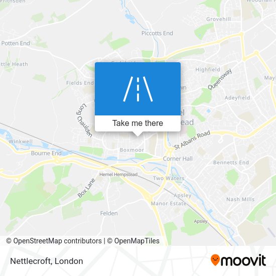 Nettlecroft map