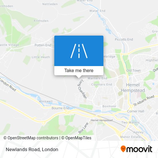 Newlands Road map
