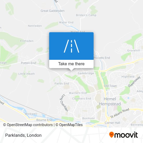 Parklands map