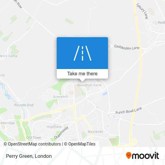 Perry Green map