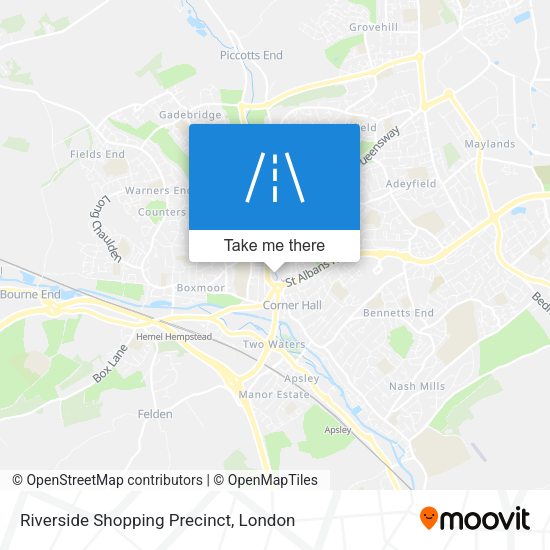 Riverside Shopping Precinct map