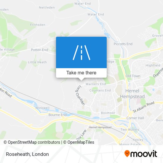 Roseheath map