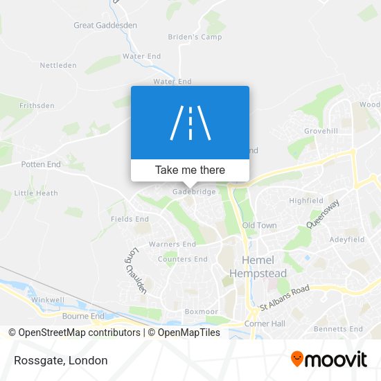 Rossgate map