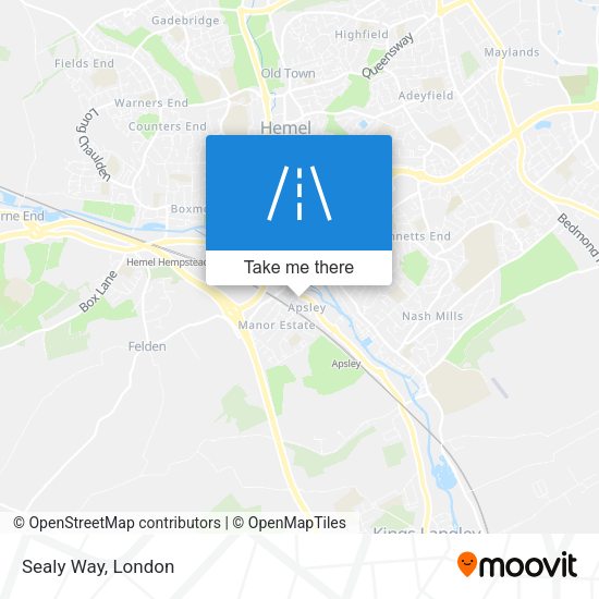 Sealy Way map