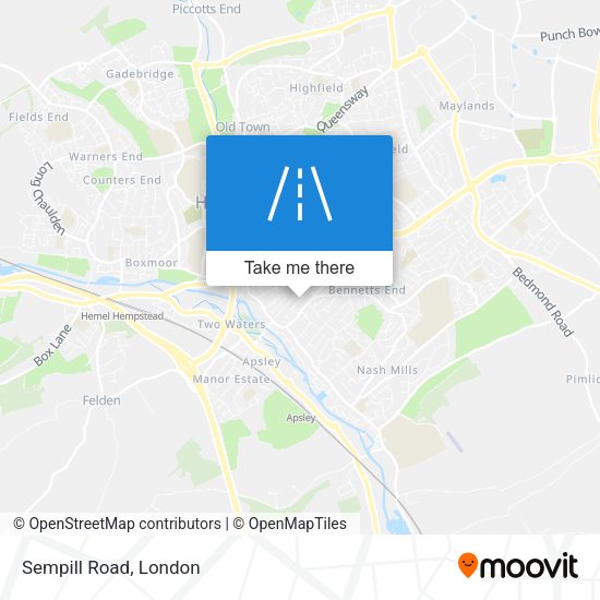 Sempill Road map