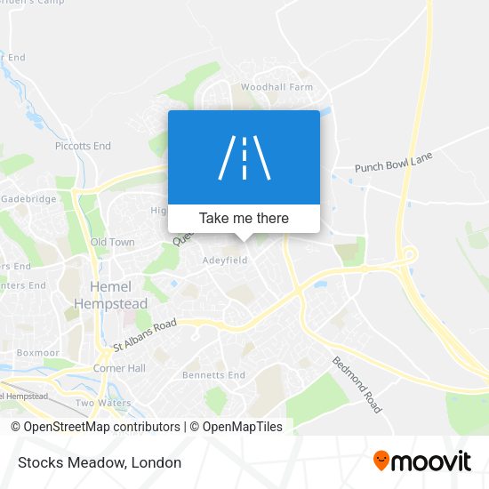 Stocks Meadow map