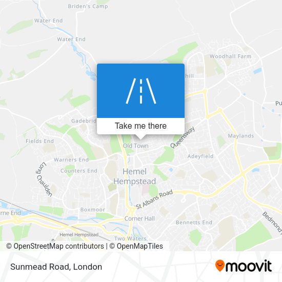 Sunmead Road map