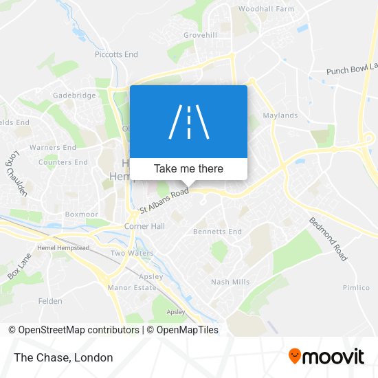 The Chase map