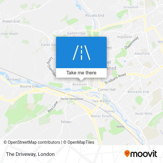 The Driveway map