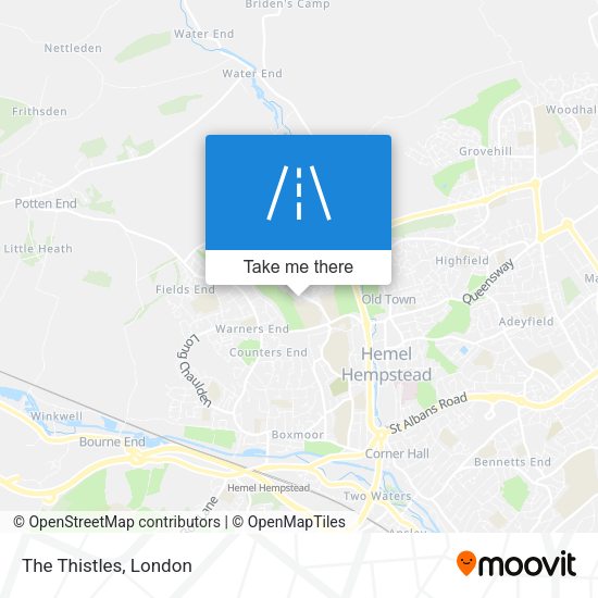 The Thistles map