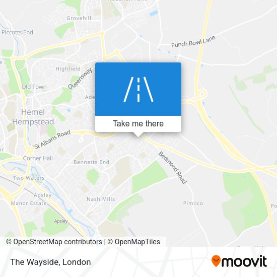 The Wayside map