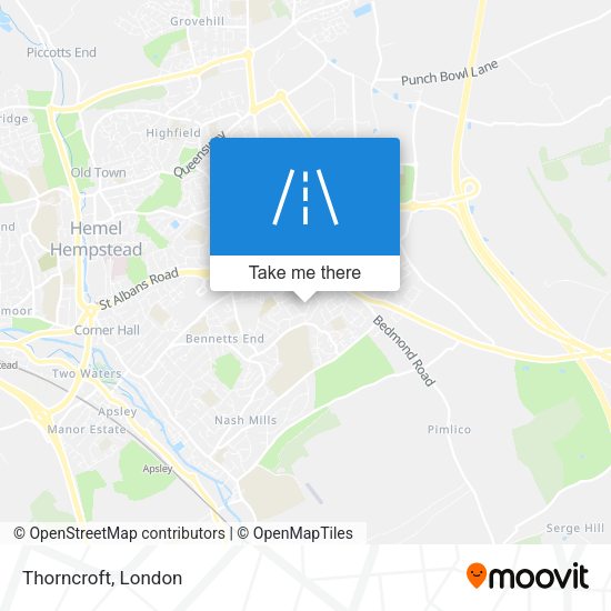 Thorncroft map