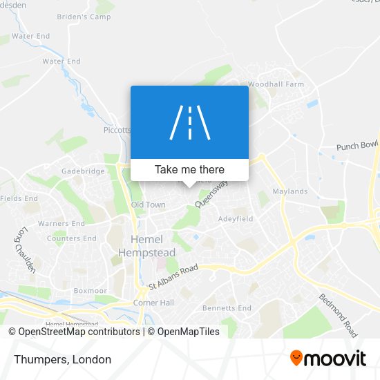 Thumpers map