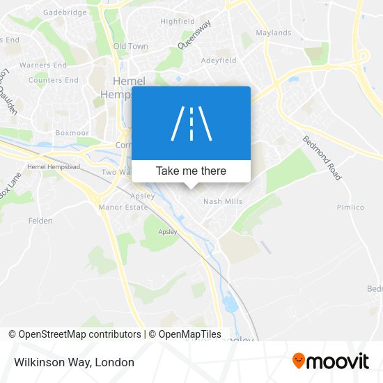 Wilkinson Way map