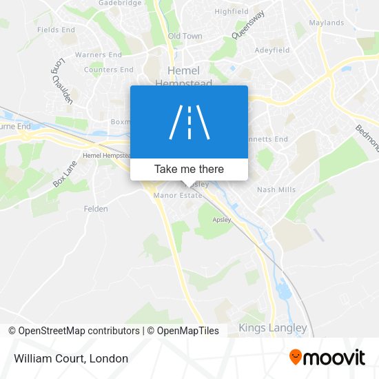 William Court map