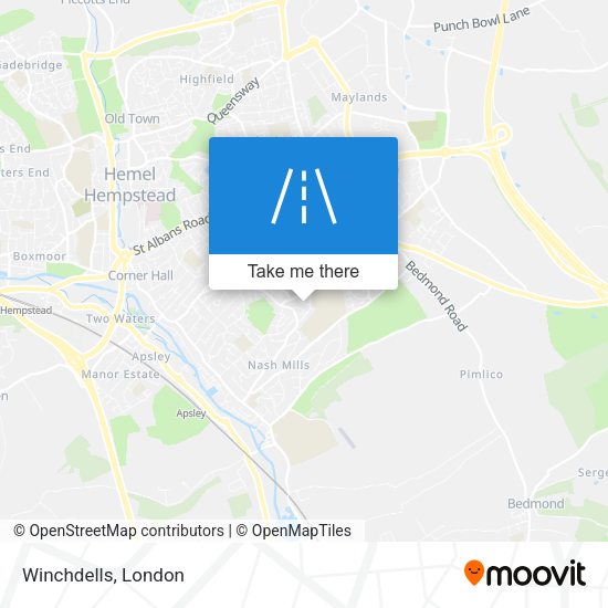 Winchdells map