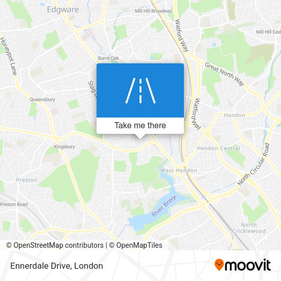Ennerdale Drive map