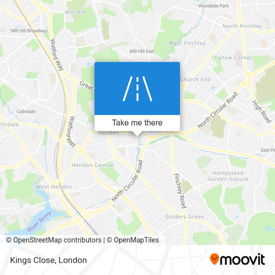 Kings Close map