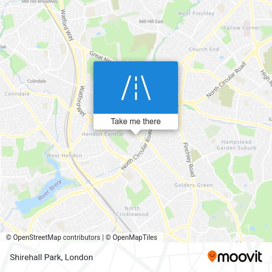 Shirehall Park map