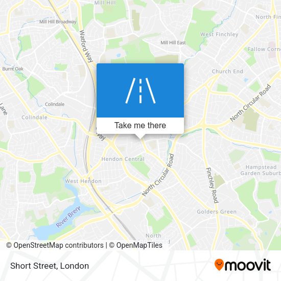 Short Street map