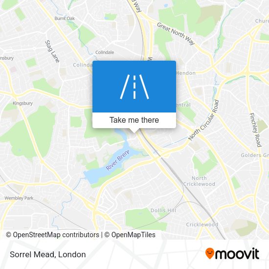 Sorrel Mead map