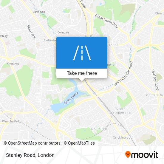Stanley Road map