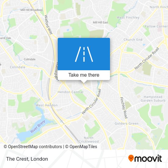 The Crest map
