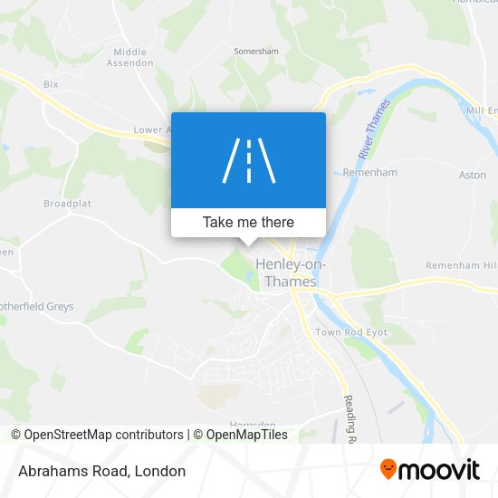 Abrahams Road map