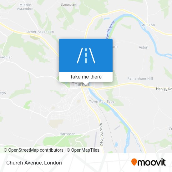 Church Avenue map