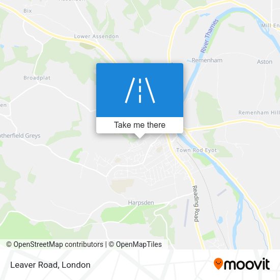 Leaver Road map