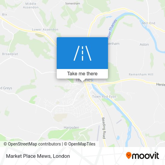 Market Place Mews map