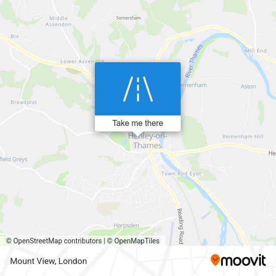 Mount View map