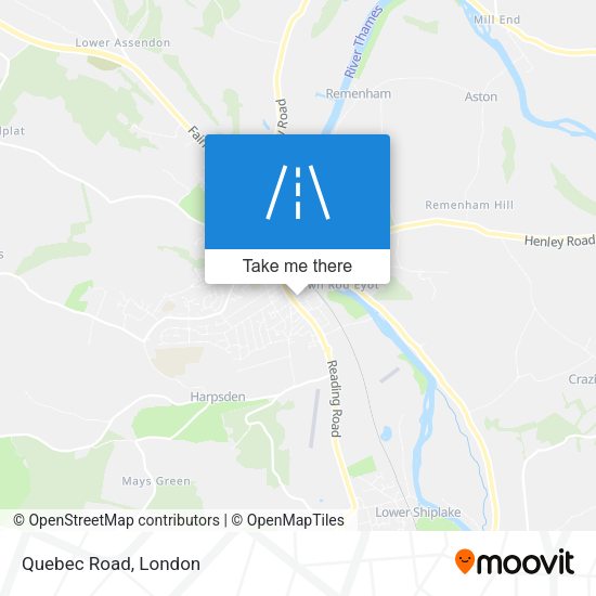 Quebec Road map